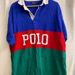 POLO Colorblock Rugby Shirt